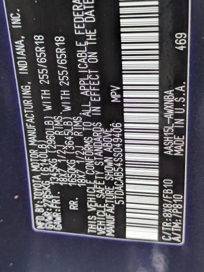 2025 Toyota Grand Highlander Hybrid LE AWD (Natl)