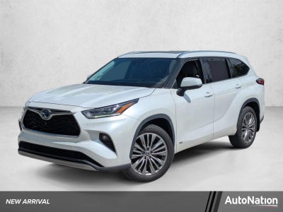 2022 Toyota Highlander Hybrid Platinum AWD (Natl)