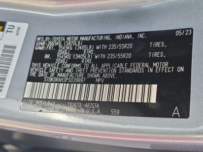 2023 Toyota Highlander Limited FWD (GS)