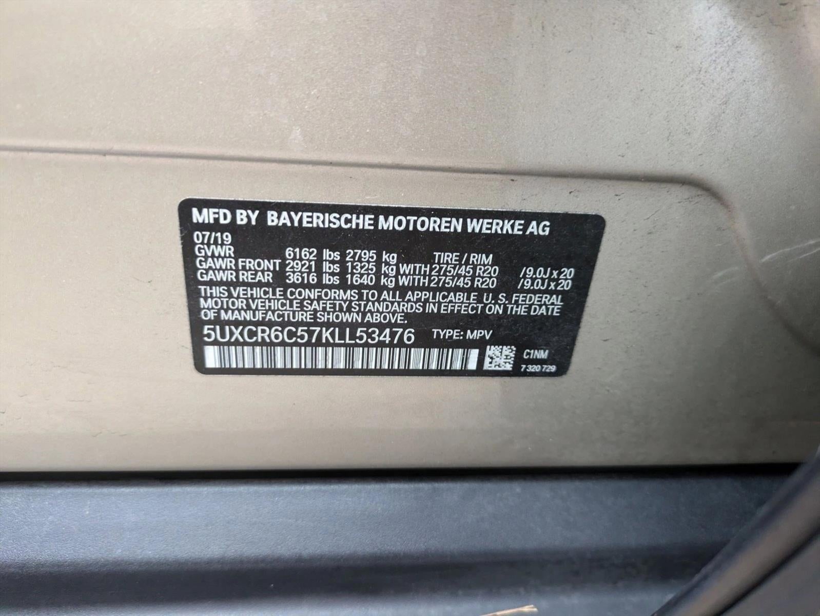 2019 BMW X5 xDrive40i Sports Activity Vehicle