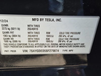 2025 Tesla Model Y Long Range RWD *Ltd Avail*