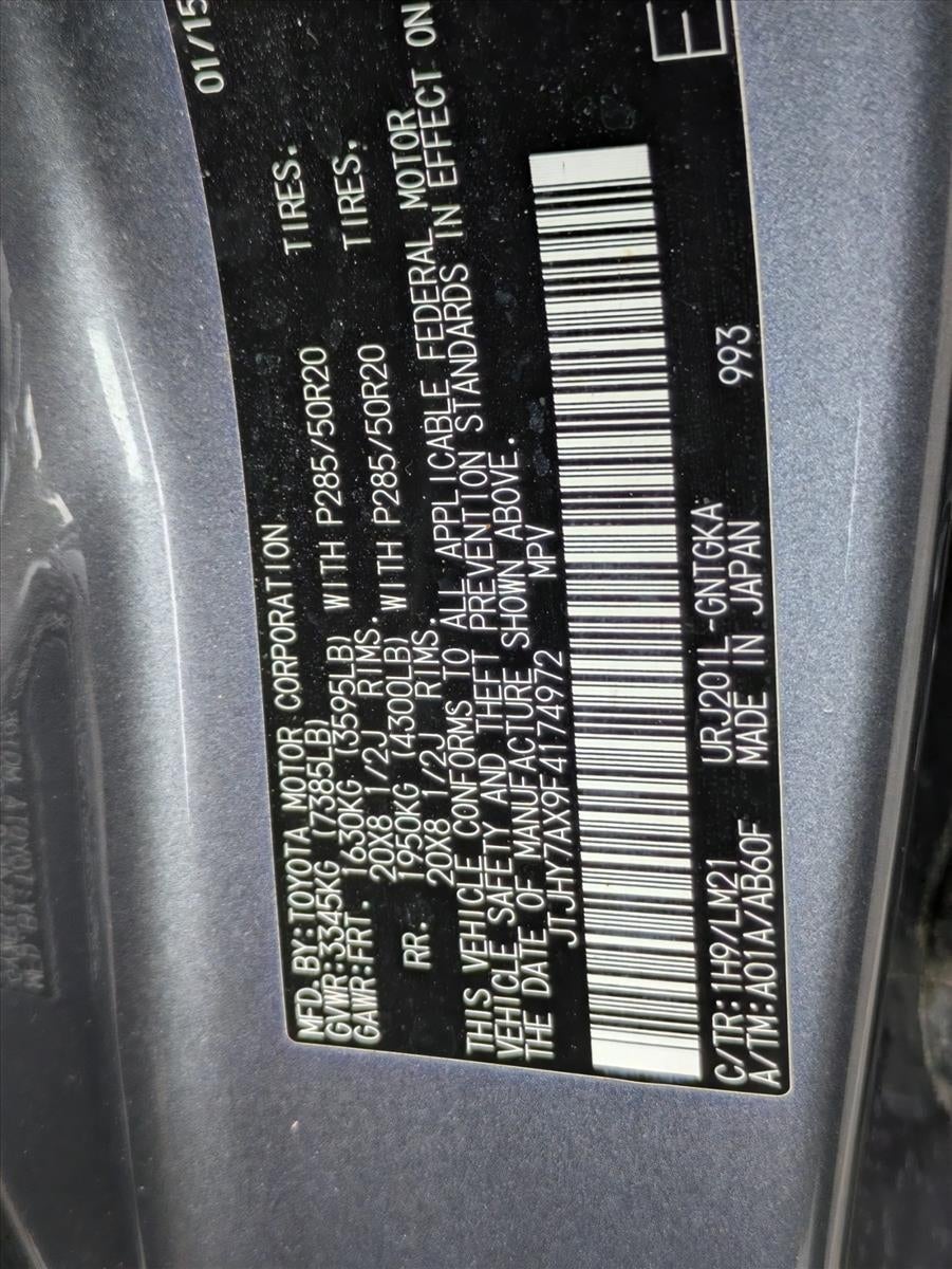2015 Lexus LX 570 4WD 4dr