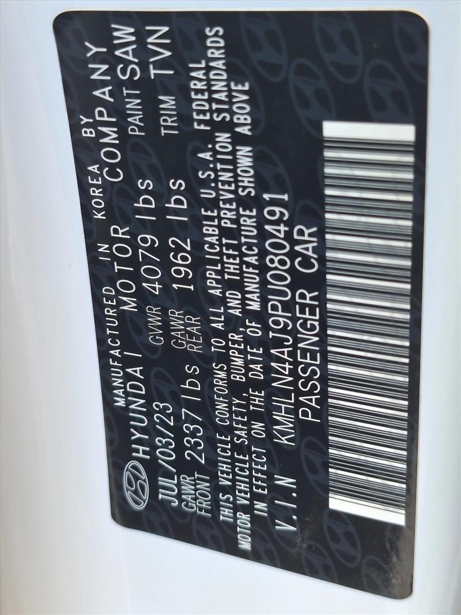 2023 Hyundai ELANTRA Hybrid Limited DCT