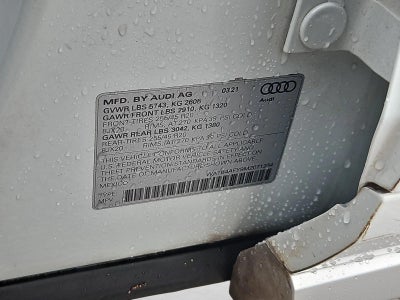 2021 Audi SQ5 Premium Plus 3.0 TFSI quattro