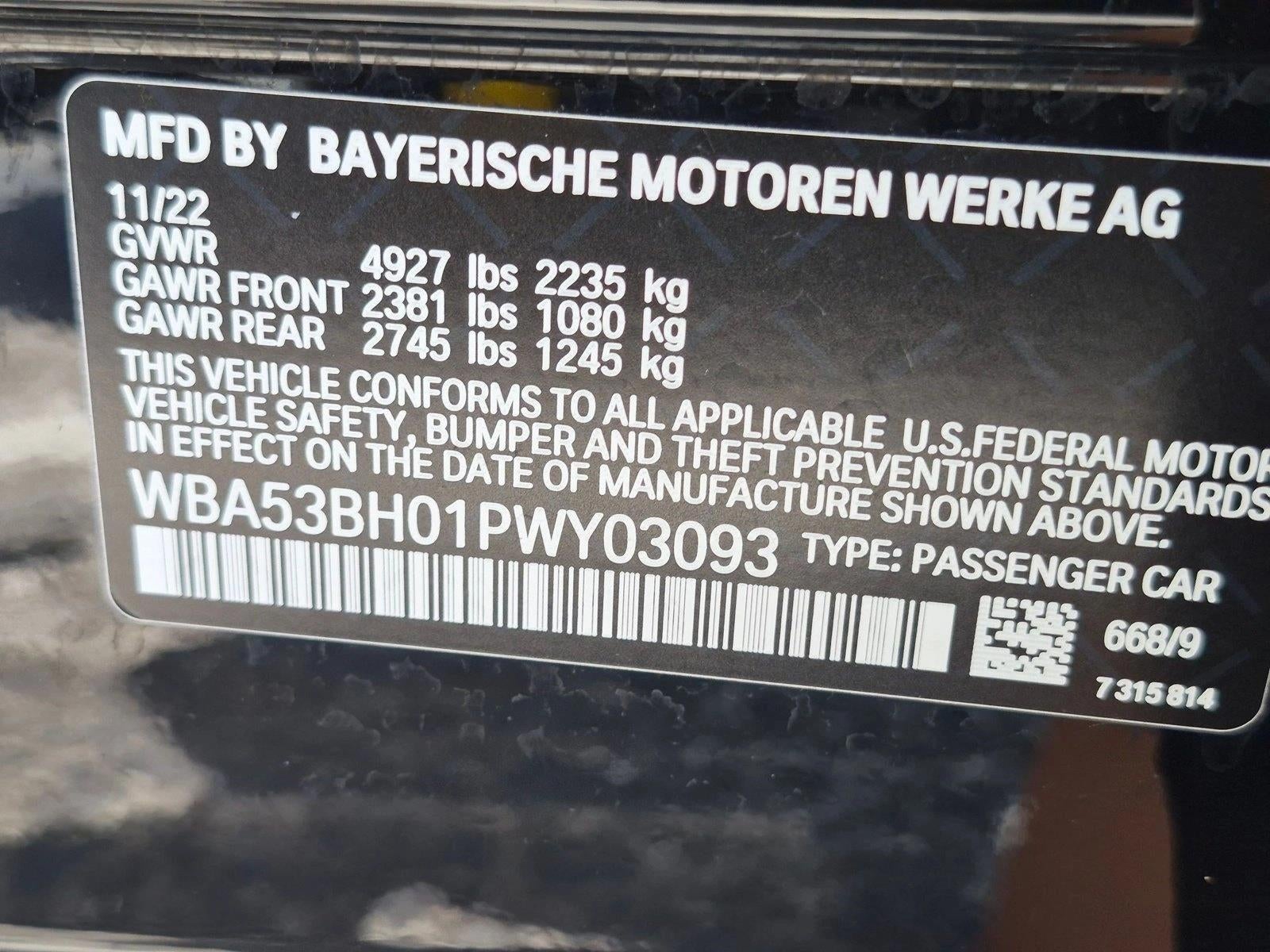 2023 BMW 530i Sedan
