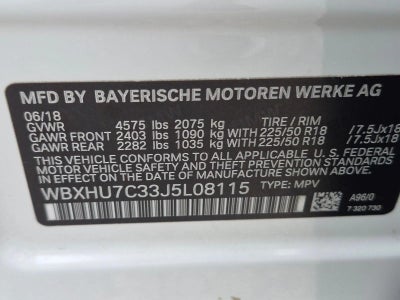 2018 BMW X1 sDrive28i Sports Activity Vehicle