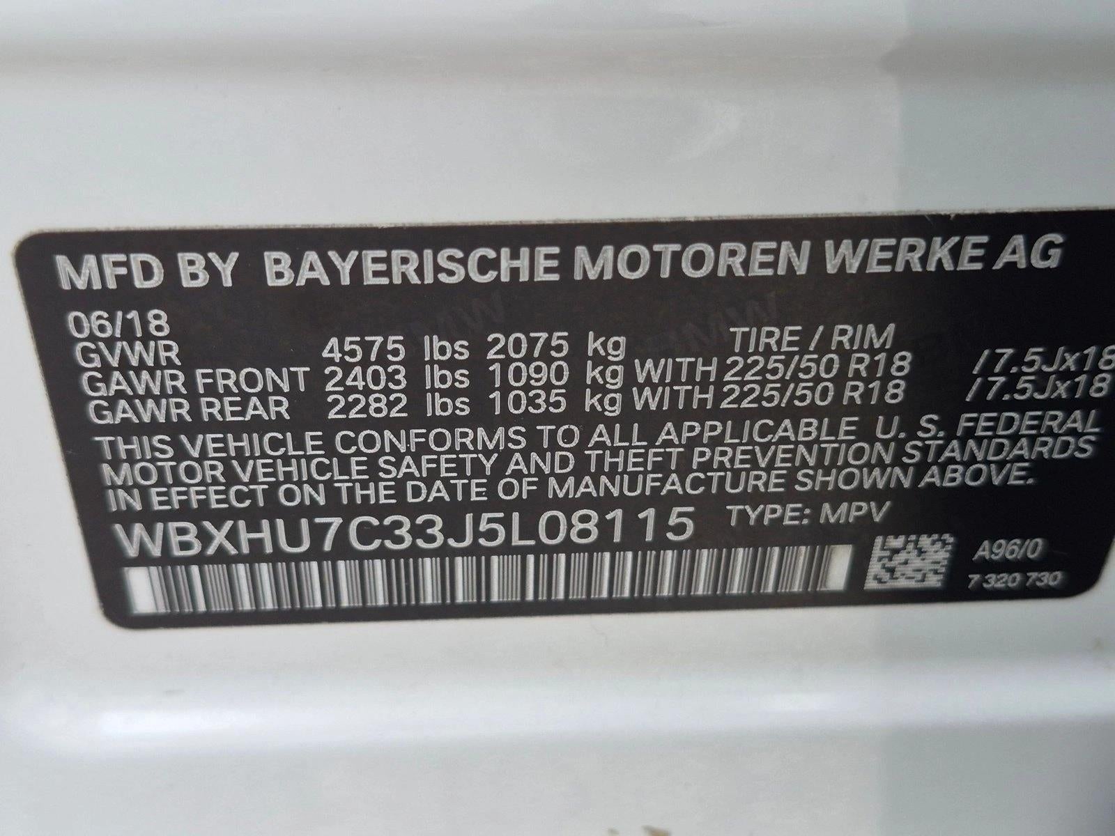 2018 BMW X1 sDrive28i Sports Activity Vehicle