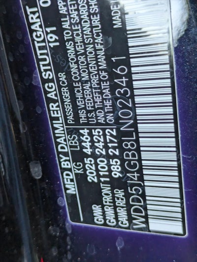 2020 Mercedes-Benz CLA CLA 250 Coupe