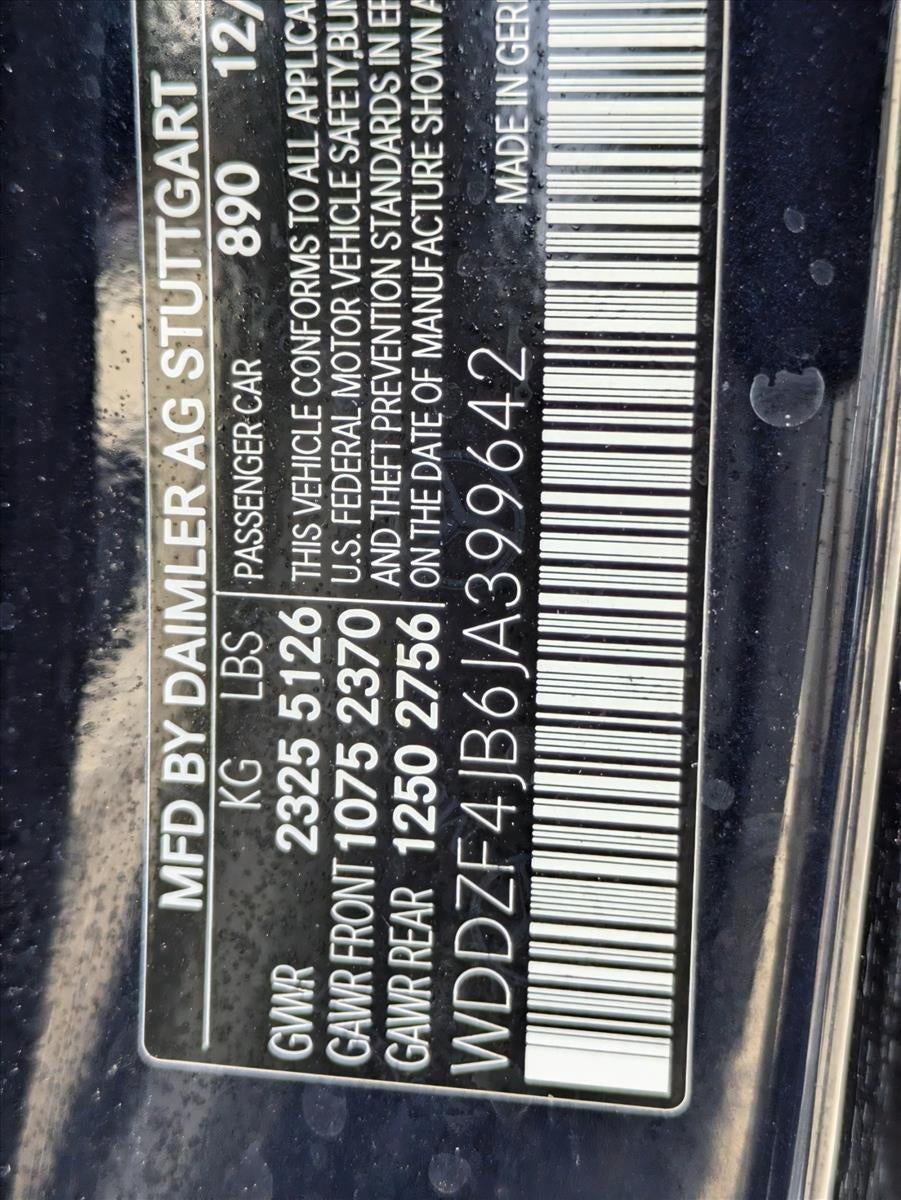 2018 Mercedes-Benz E-Class E 300 RWD Sedan