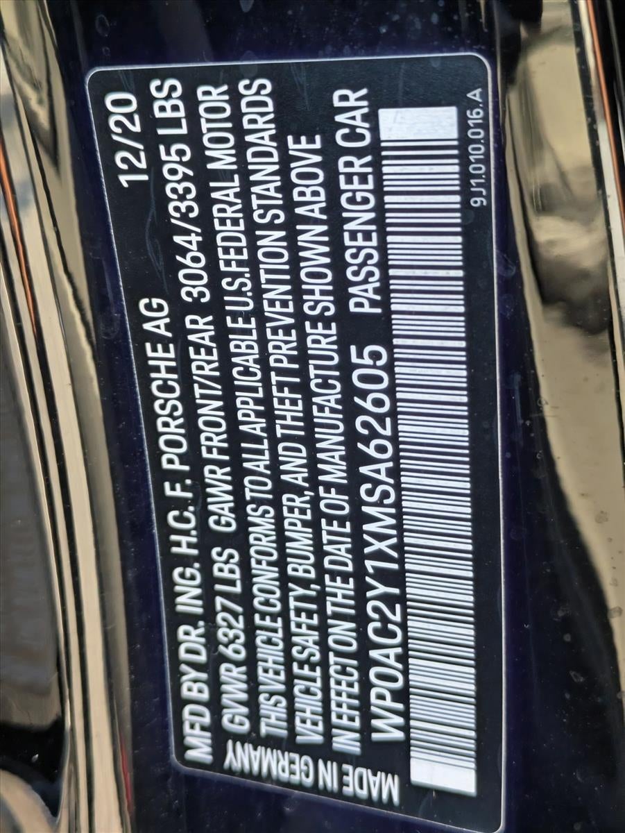 2021 Porsche Taycan Turbo S AWD