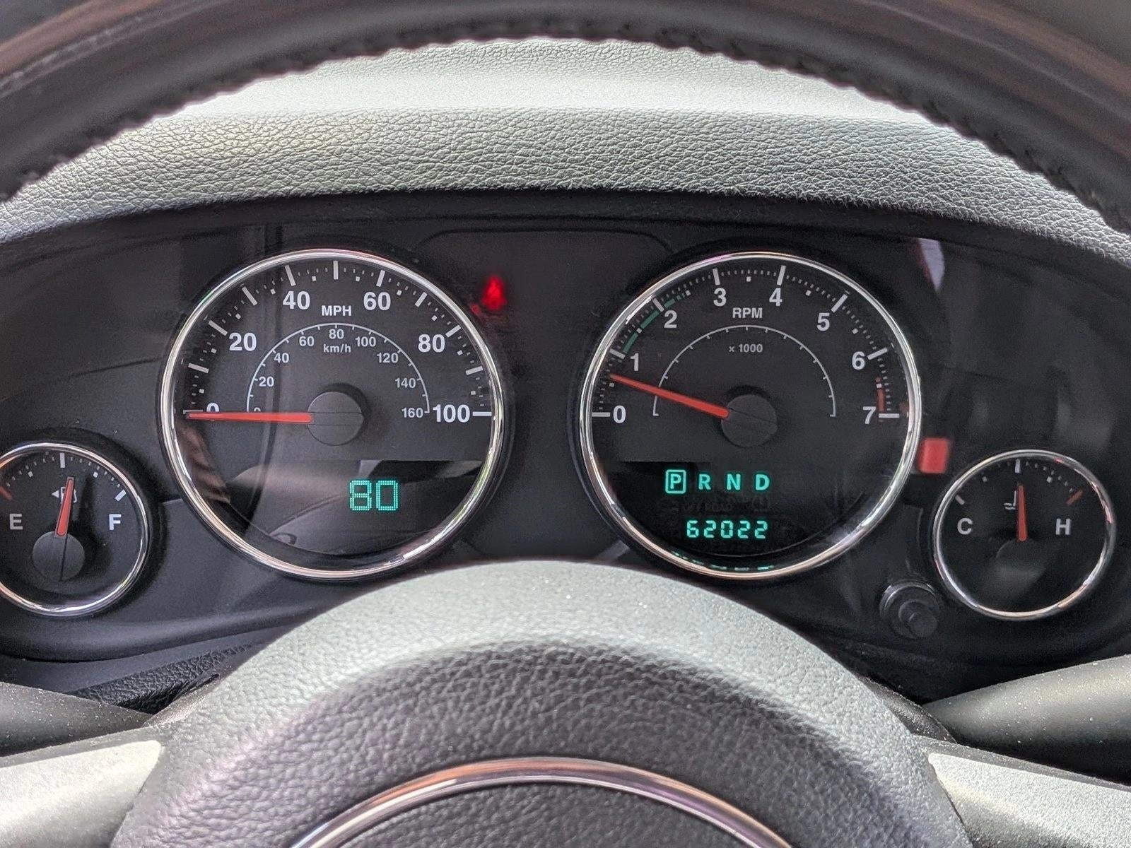2012 Jeep Wrangler Unlimited 4WD 4dr Sahara