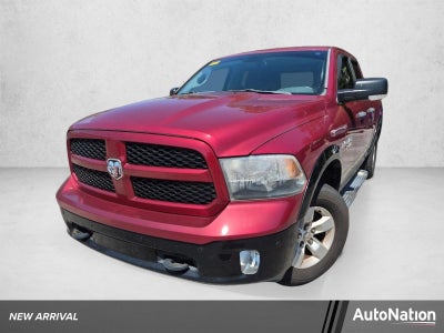 2014 RAM 1500 4WD Quad Cab 6.4 Ft Box Outdoorsman