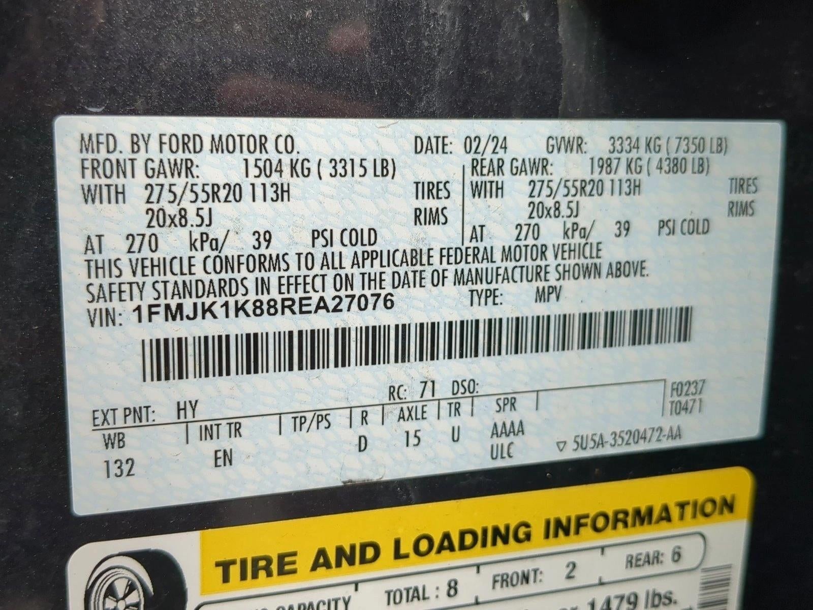 2024 Ford Expedition Max Limited 4x2