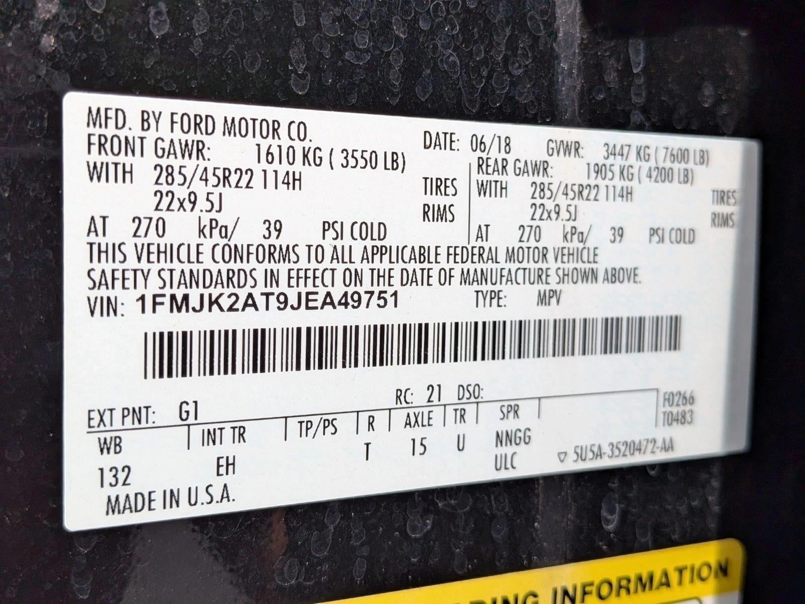 2018 Ford Expedition Max Limited 4x4