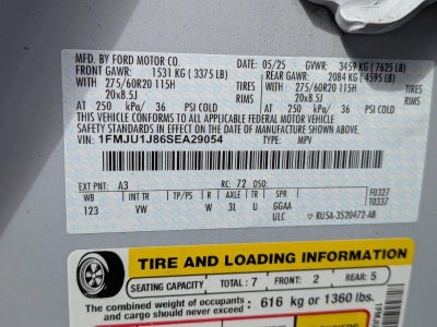2025 Ford Expedition Active 4x4