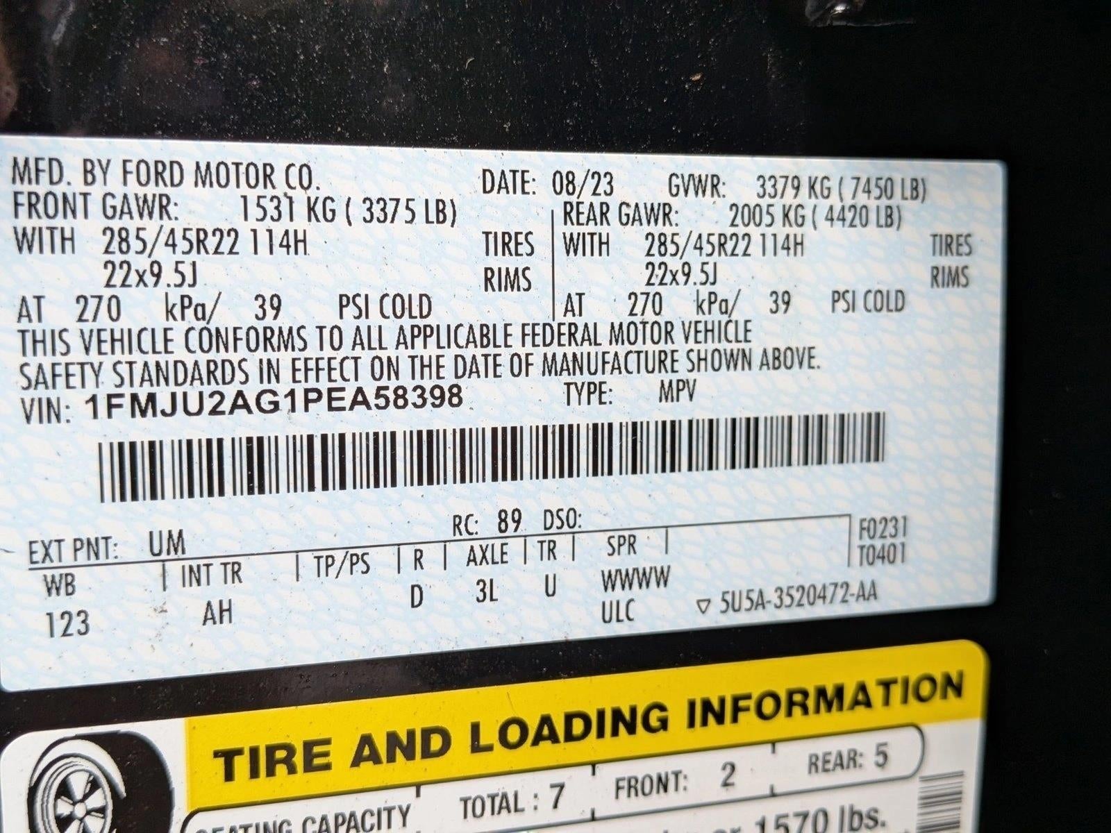 2023 Ford Expedition Limited 4x4