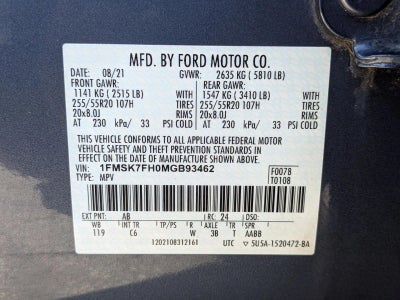 2021 Ford Explorer Limited RWD