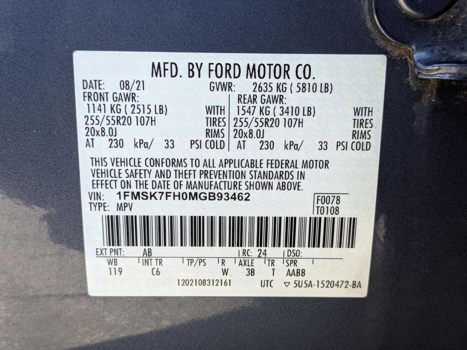 2021 Ford Explorer Limited RWD