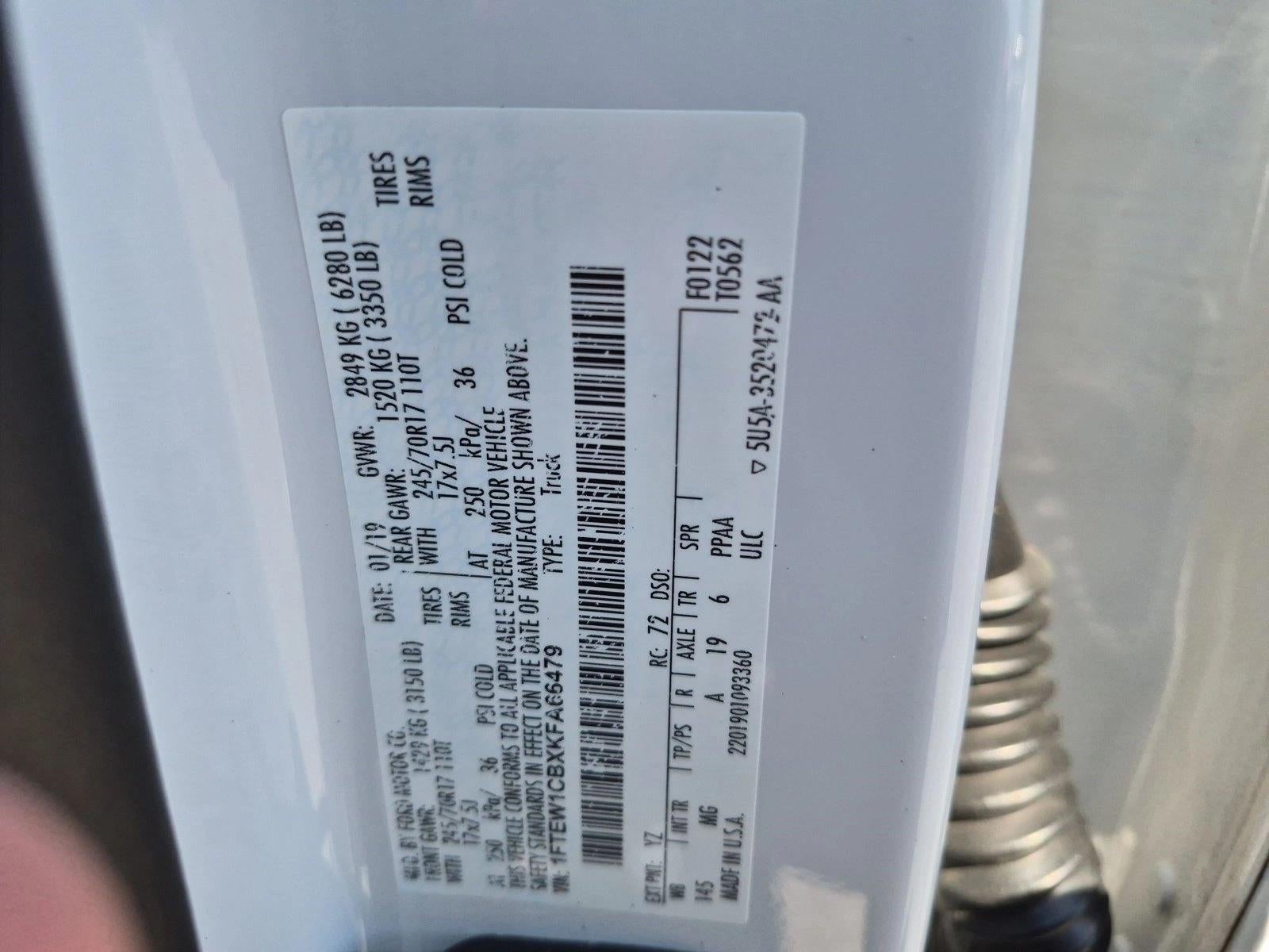 2019 Ford F-150 XLT 2WD SuperCrew 5.5' Box