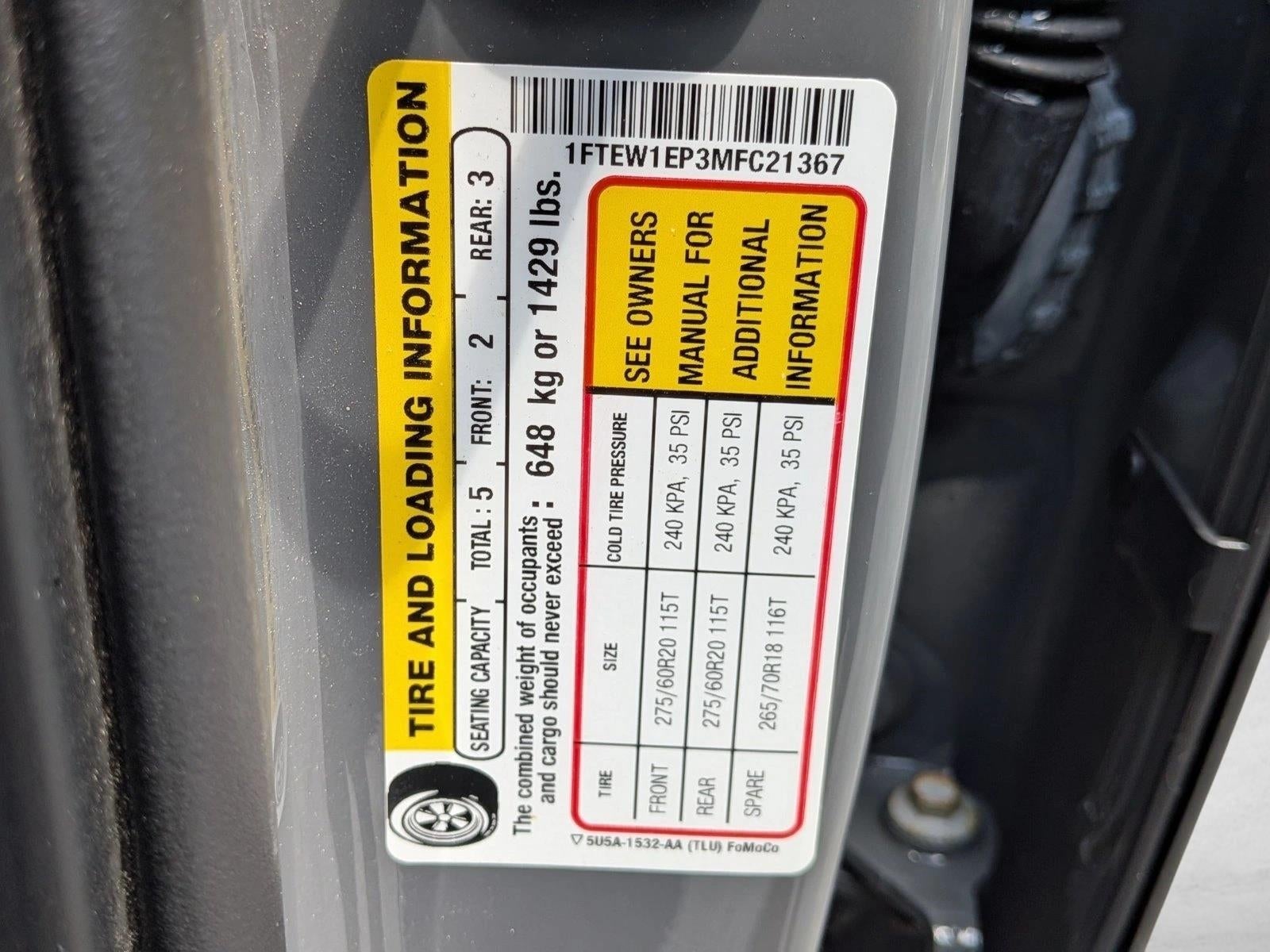 2021 Ford F-150 XLT 4WD SuperCrew 5.5' Box