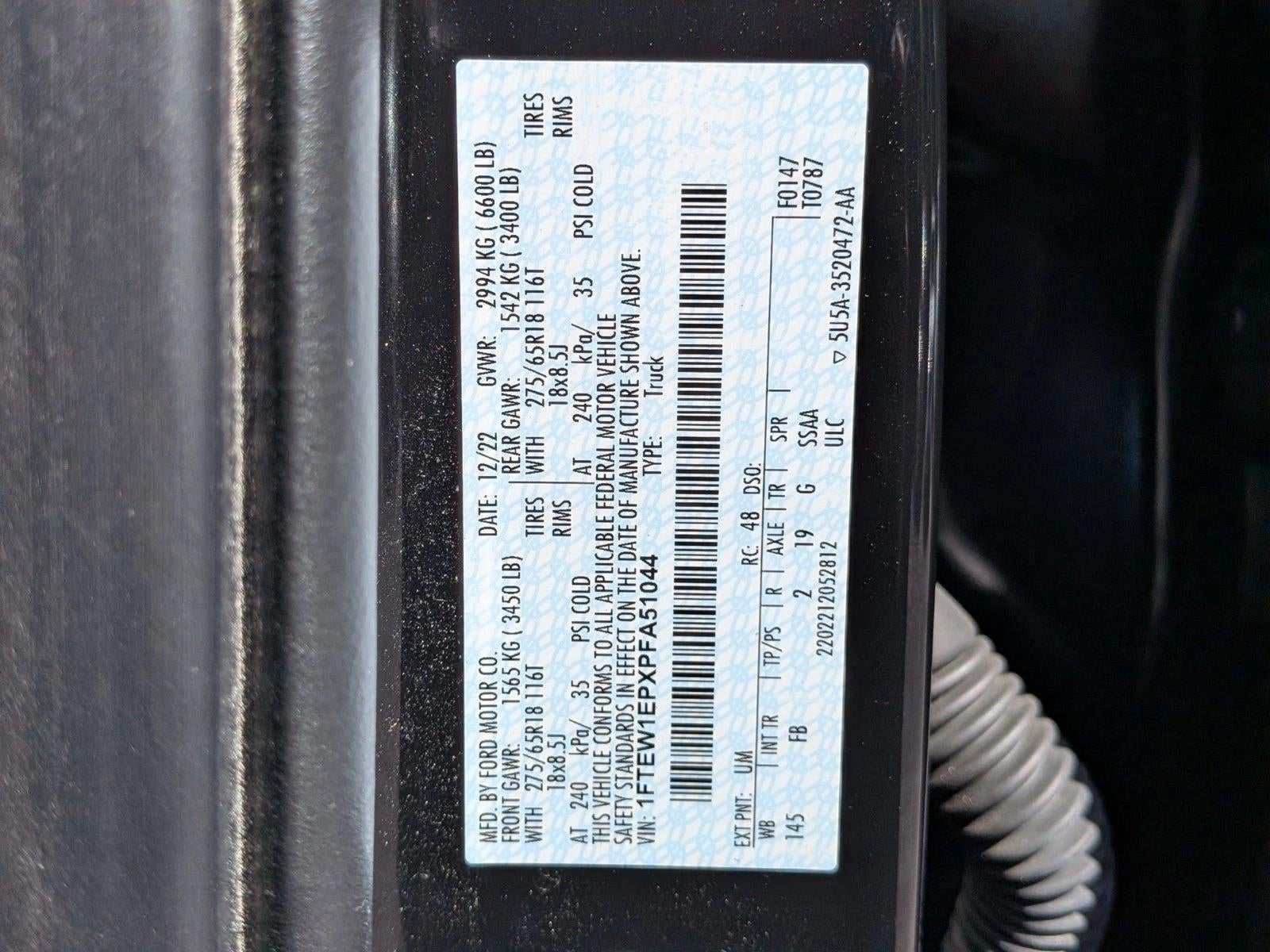 2023 Ford F-150 XLT 4WD SuperCrew 5.5' Box