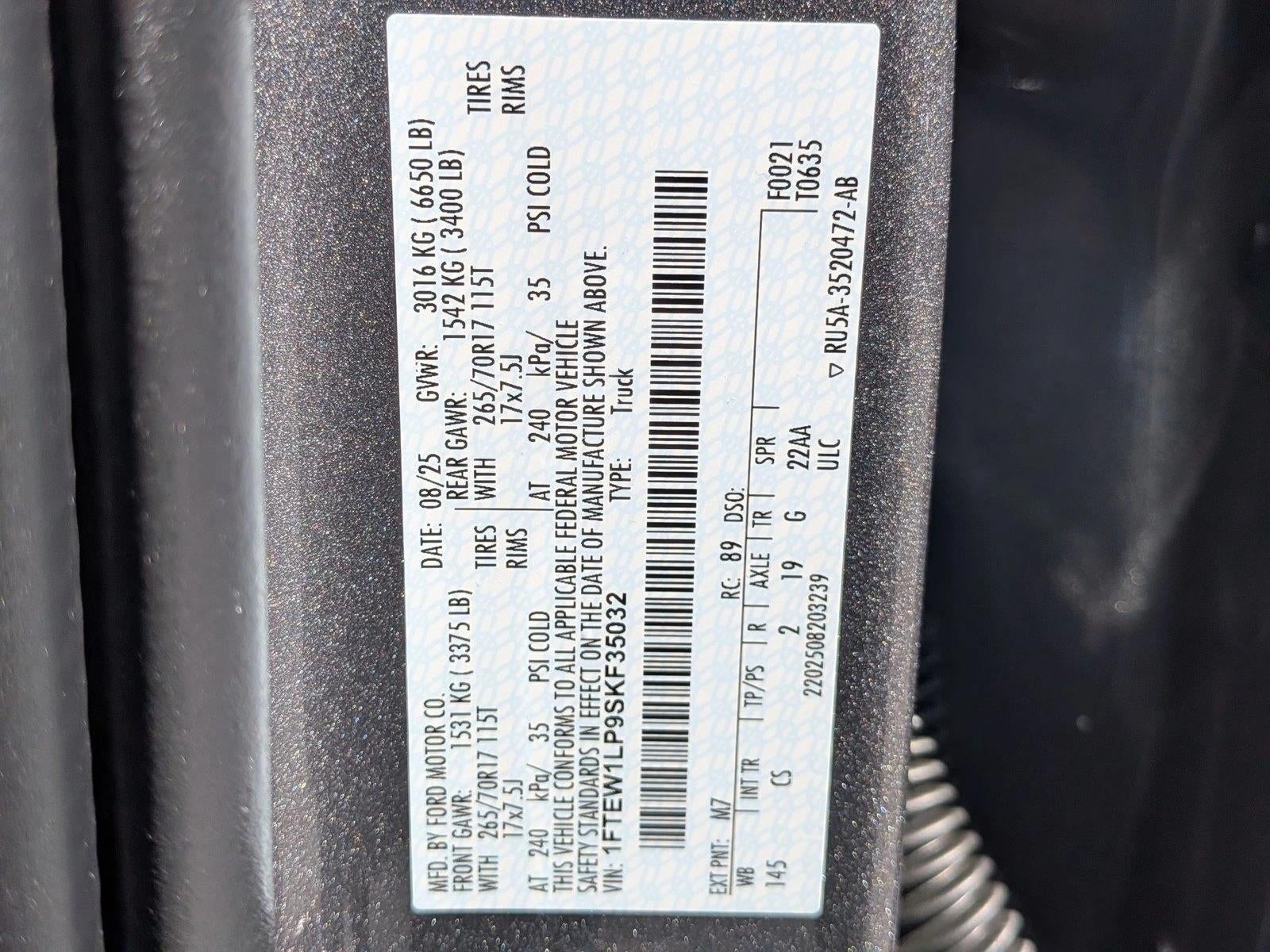 2025 Ford F-150 XL 4WD SuperCrew 5.5' Box