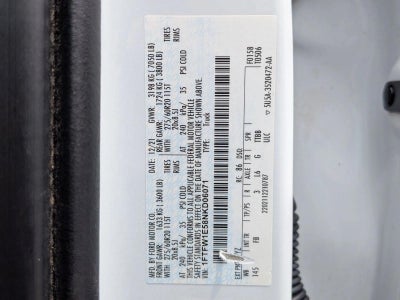 2022 Ford F-150 XLT 4WD SuperCrew 5.5' Box