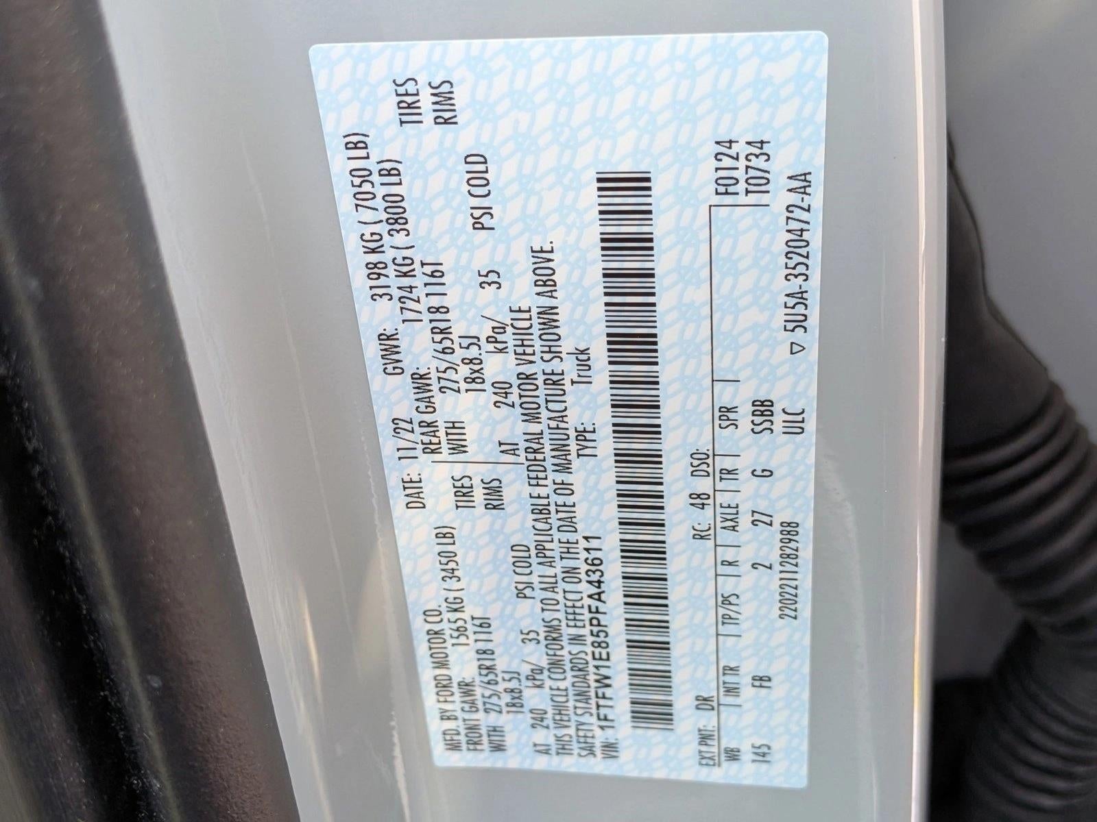 2023 Ford F-150 XLT 4WD SuperCrew 5.5' Box