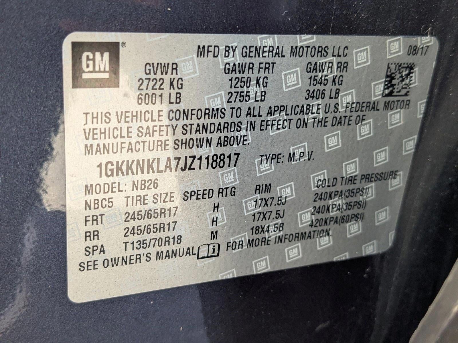 2018 GMC Acadia FWD SLE-1