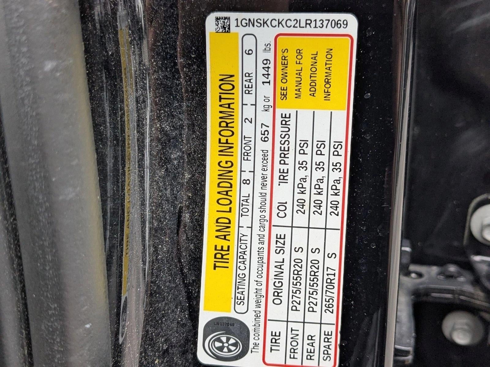 2020 Chevrolet Tahoe 4WD Premier