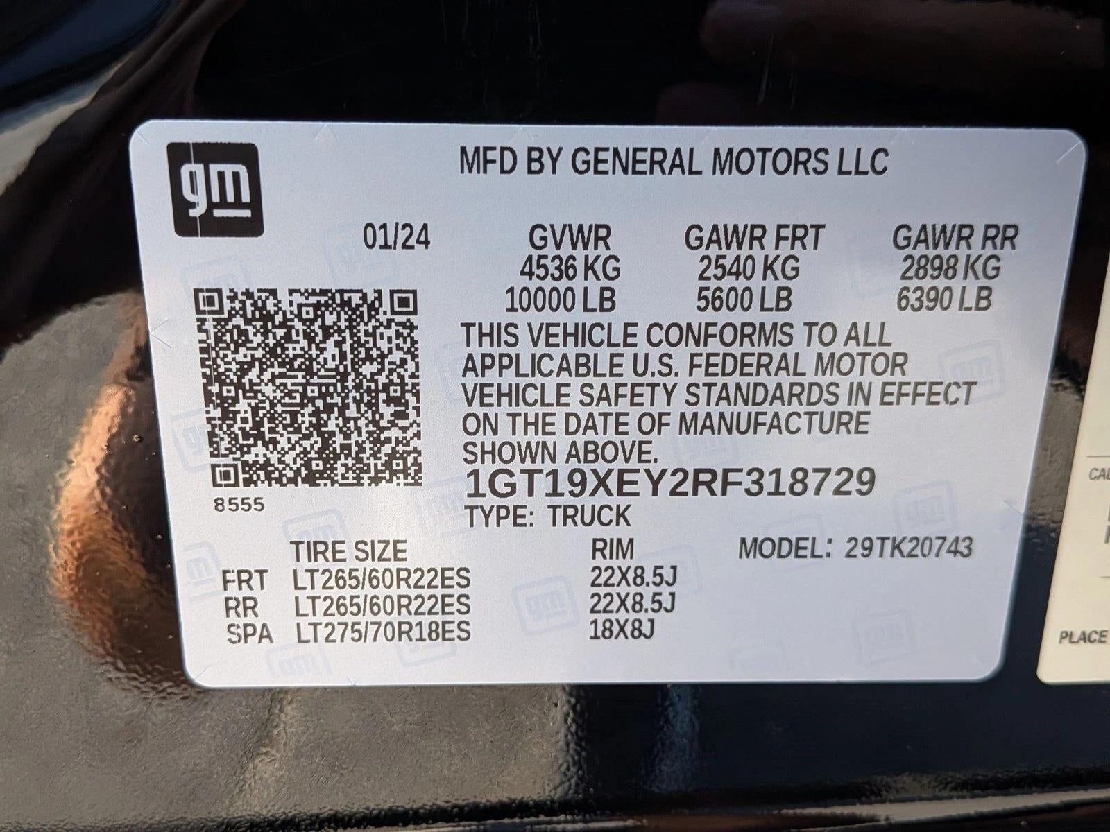 2024 GMC Sierra 2500 HD Crew Cab Standard Box 4-Wheel Drive Denali Ultimate