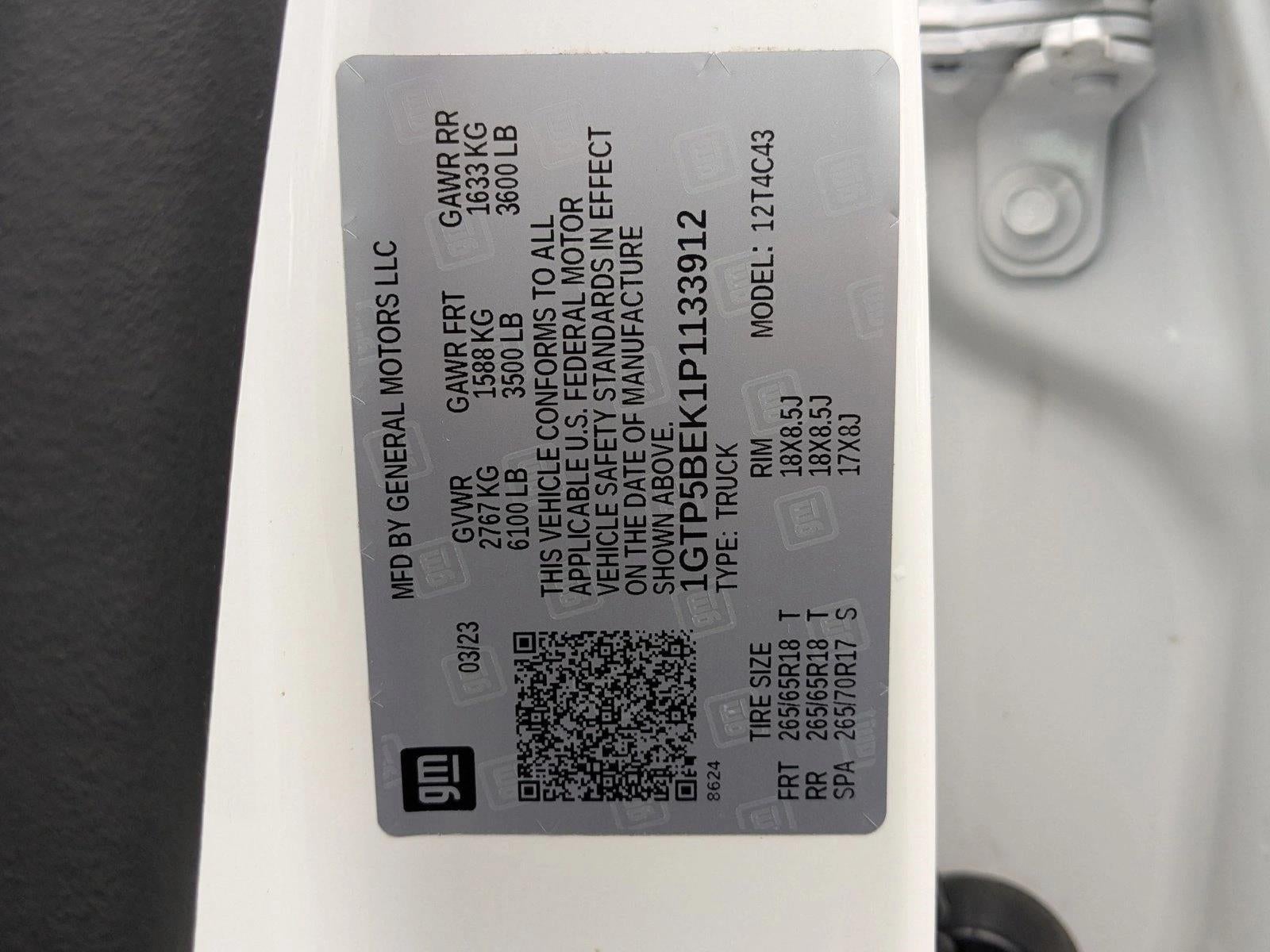 2023 GMC Canyon Crew Cab Short Box 2-Wheel Drive Elevation