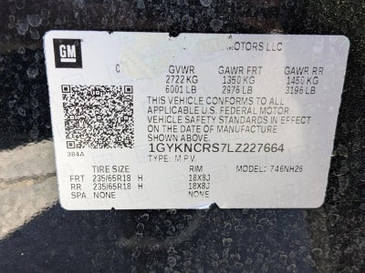 2020 Cadillac XT5 FWD 4dr Premium Luxury