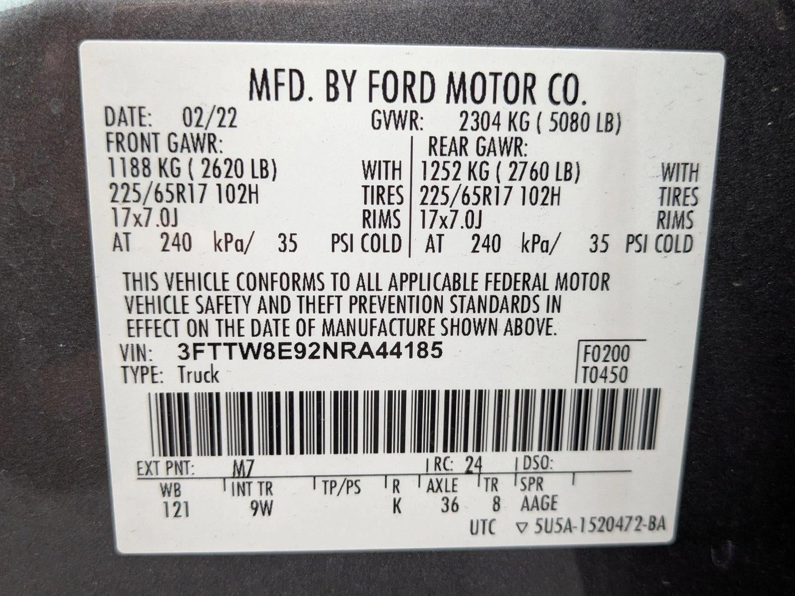 2022 Ford Maverick XL FWD SuperCrew