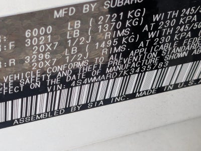 2019 Subaru Ascent 2.4T Touring 7-Passenger