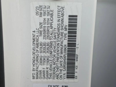 2023 Honda CR-V Hybrid Sport Touring AWD