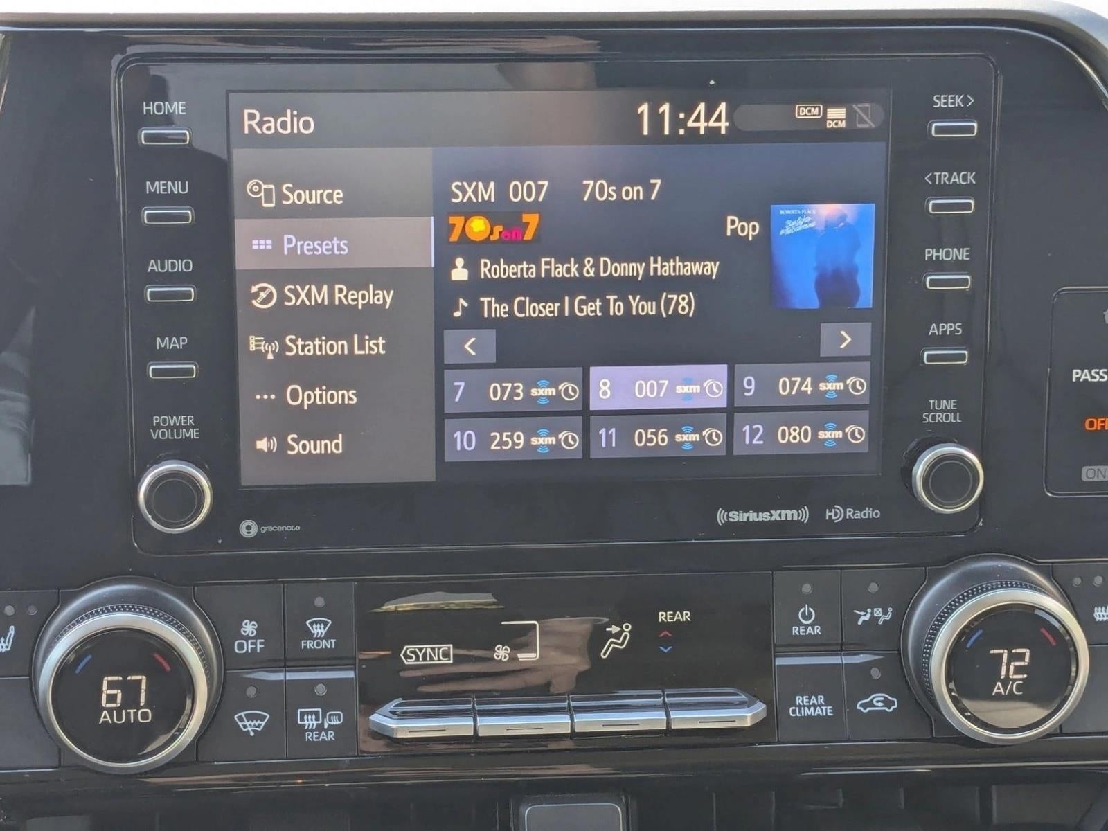 2020 Toyota Highlander XLE FWD (Natl)