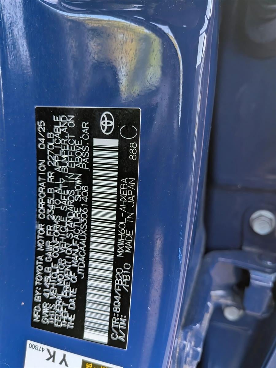 2025 Toyota Prius LE (Natl)