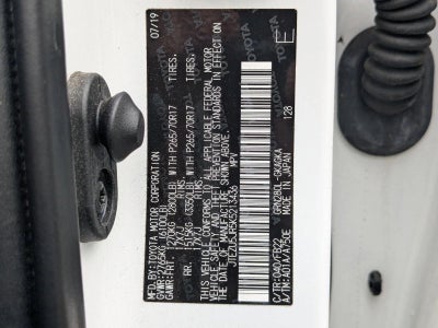 2019 Toyota 4Runner SR5 2WD (Natl)