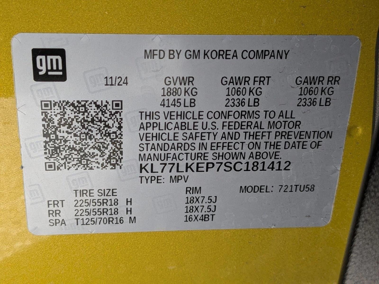 2025 Chevrolet Trax FWD 4dr ACTIV