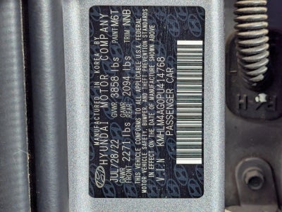 2023 Hyundai ELANTRA SEL IVT