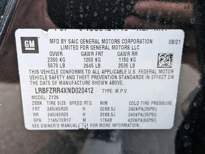2022 Buick Envision FWD 4dr Avenir