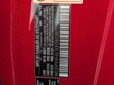 2014 Mercedes-Benz SLK SLK 250