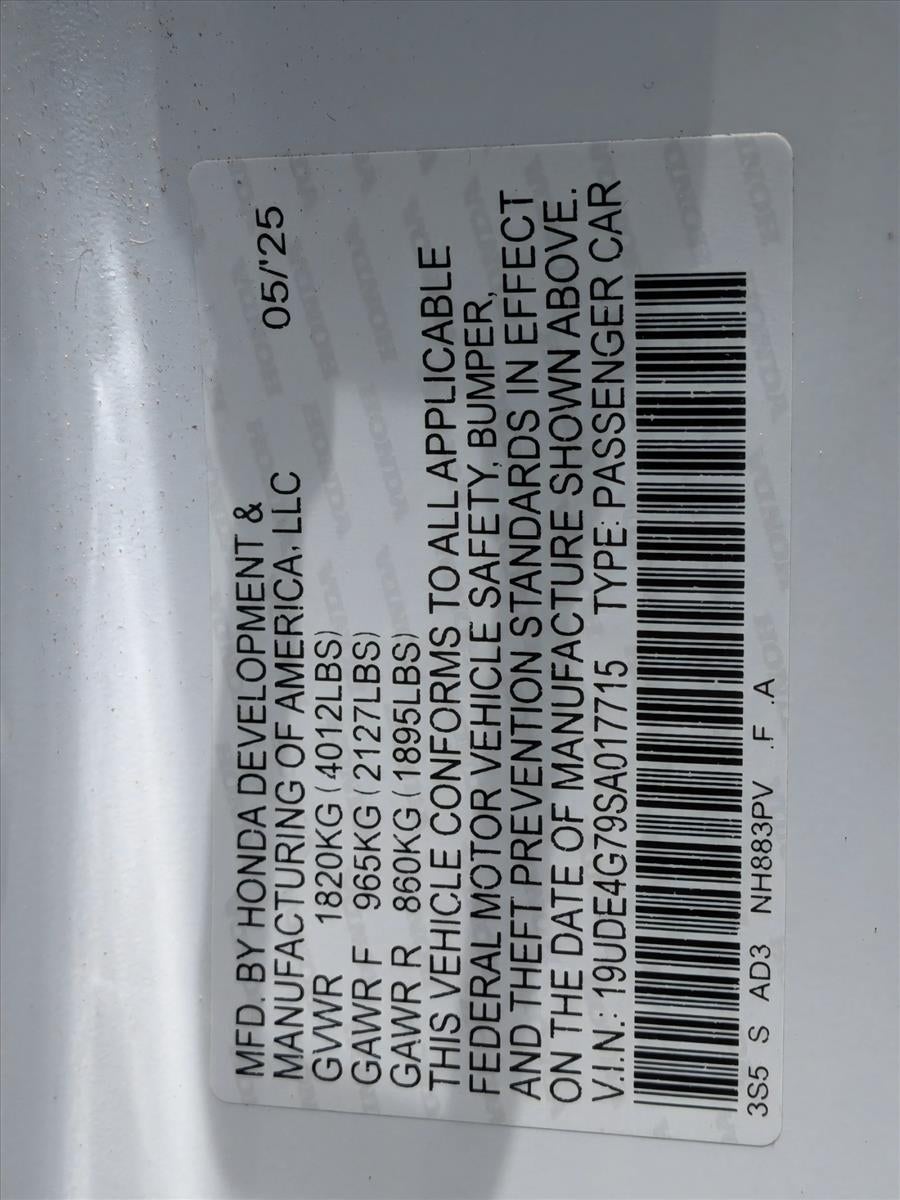 2025 Acura Integra Manual w/A-Spec Technology Package