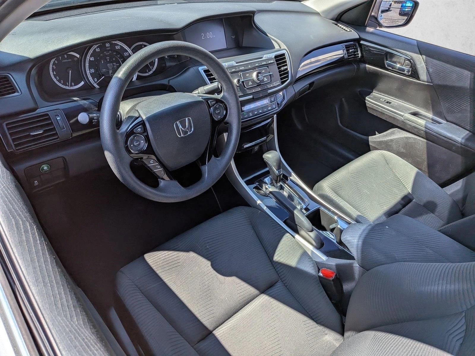 2017 Honda Accord Sedan LX CVT PZEV