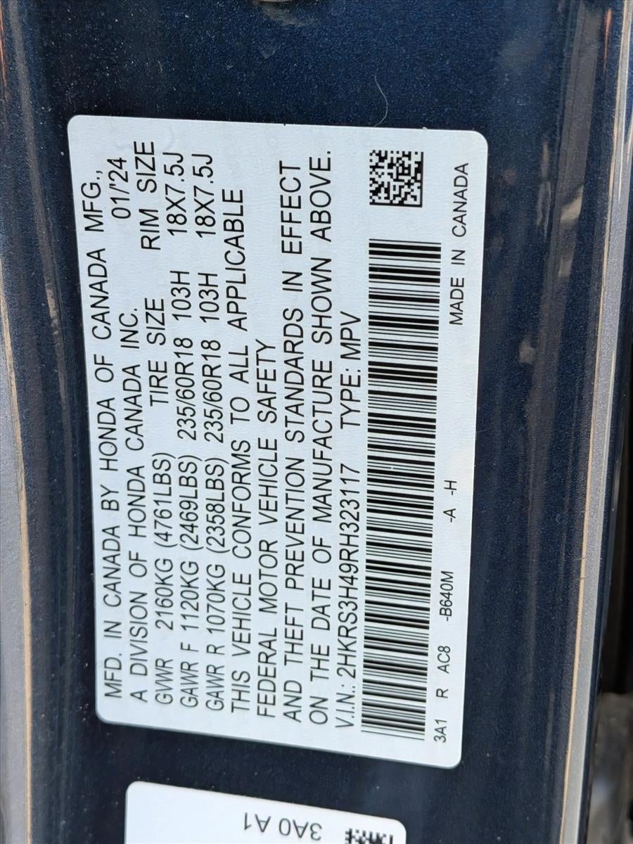 2024 Honda CR-V EX 2WD