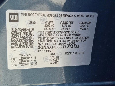 2026 Chevrolet Equinox FWD LT