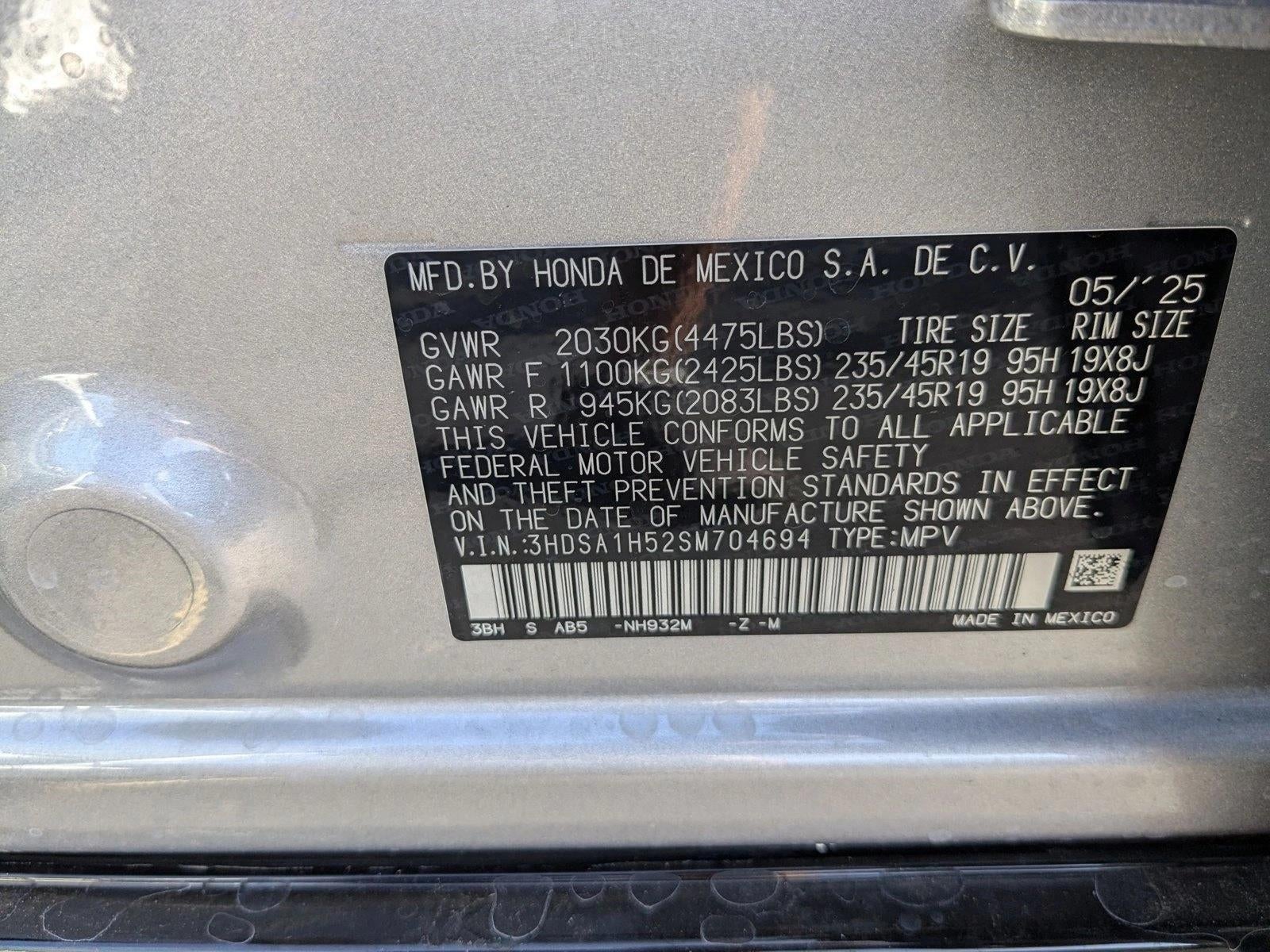 2025 Acura ADX FWD w/A-Spec Package