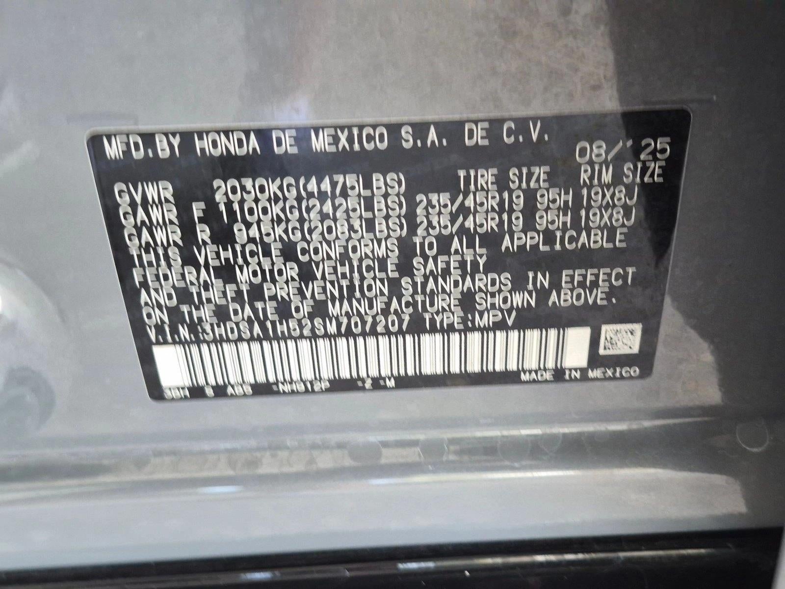 2025 Acura ADX FWD w/A-Spec Package