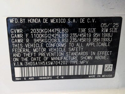 2025 Acura ADX FWD w/A-Spec Package